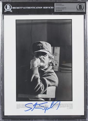 Stephen Spielberg Schindler's List Authentic Signed 8x10 Photo Auto 10! BAS Slab
