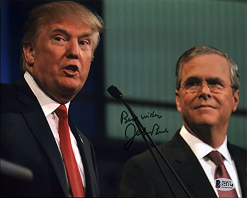 Jeb Bush "Best Wishes" Authentic Signed 8x10 Photo Autographed BAS #S72774