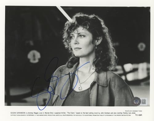 Susan Sarandon The Client Authentic Signed 8x10 Photo Autographed BAS #BL44580