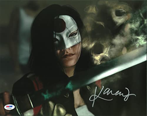 Karen Fukuhara Suicide Squad Authentic Signed 11x14 Photo PSA/DNA #AC43955