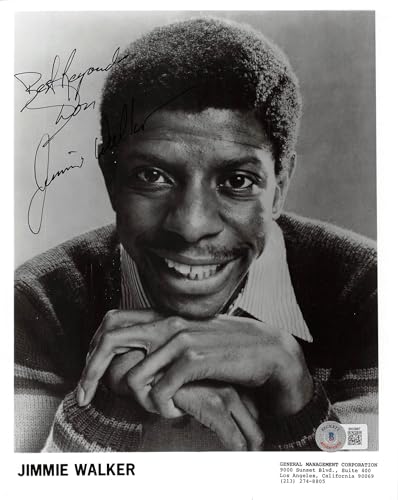 Jimmie Walker Good Times "Best Regards, Don" Signed 8x10 Photo BAS #BK03987