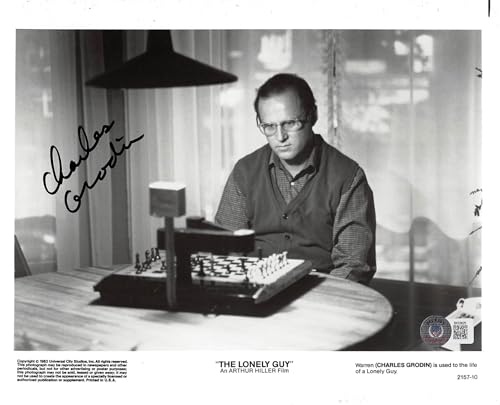 Charles Grodin The Lonely Guy Authentic Signed 8x10 Photo BAS #BK03825