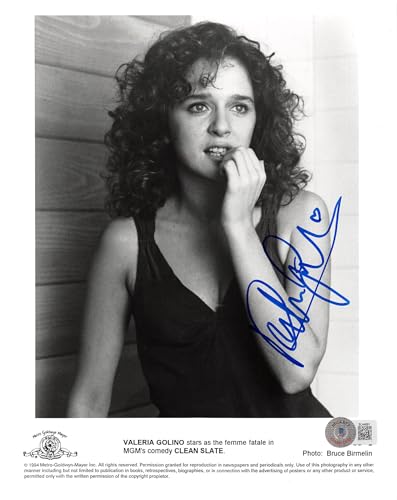 Valeria Golino Clean Slate Authentic Signed 8x10 Photo Autographed BAS #BL44691