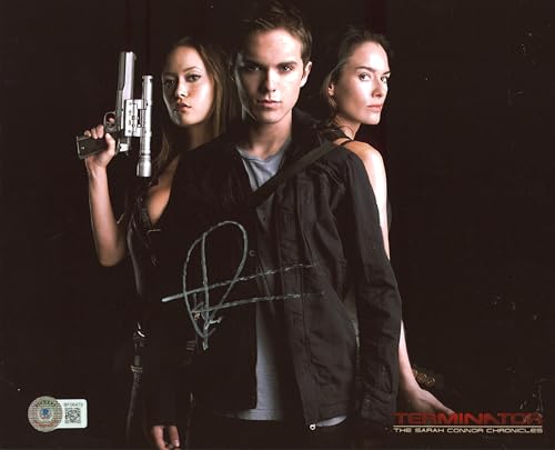 Thomas Dekker Terminator: The Sarah Connor Chronicles Signed 8x10 Photo BAS 2