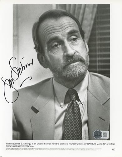 James B Sikking Narrow Margin Authentic Signed 8x10 Photo BAS #BM03457