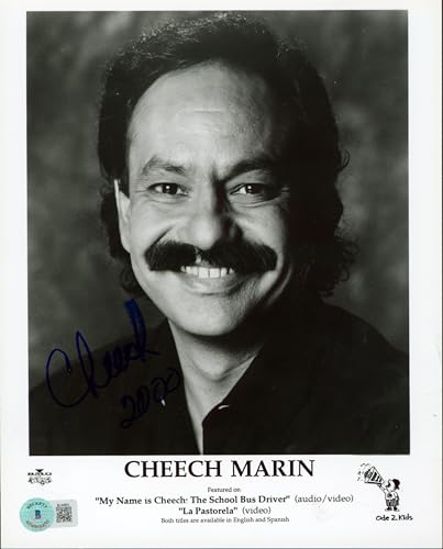 Cheech Marin Cheech & Chong Authentic Signed 8x10 Photo Autographed BAS #BL44801