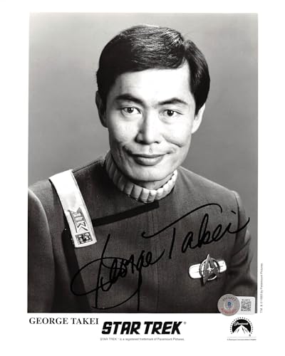 George Takei Star Trek Authentic Signed 8x10 Photo Autographed BAS #BL44619