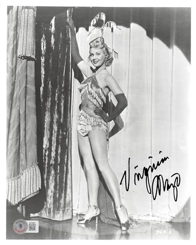 Virginia Mayo The West Point Story Authentic Signed 8x10 Photo BAS #BL76485