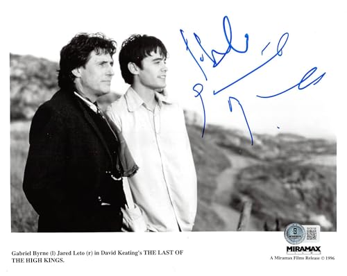 Gabriel Byrne & Jared Leto Last of the High Kings Signed 8x10 Photo BAS #BN29198