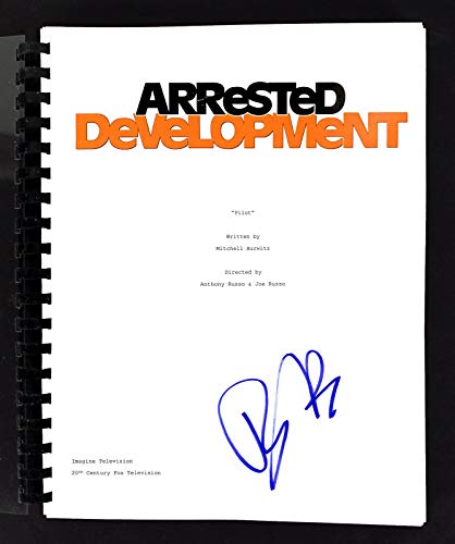 Tony Hale Authentic Signed  Arrested Development TV Pilot Script BAS #H13916