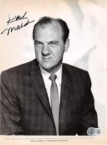 Karl Malden 2001: A Space Odyssey Authentic Signed 7.5x10 Photo BAS #BN74321