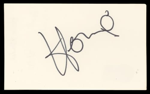 Howie Mandel Deal or No Deal Authentic Signed 3x5 Index Card BAS #BN06423