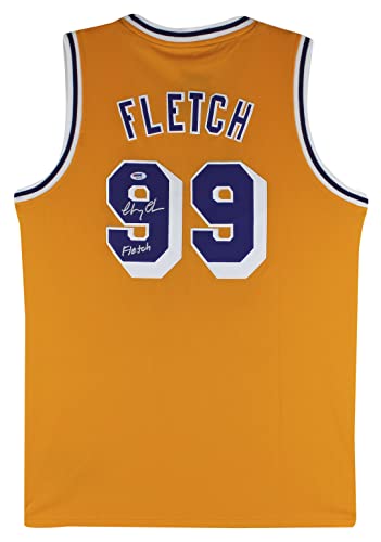 Chevy Chase "Fletch" Authentic Signed Yellow Pro Style Dri-Fit Jersey PSA Itp