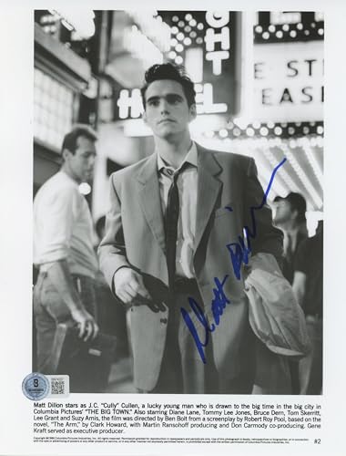 Matt Dillon The Big Town Authentic Signed 8x10 Photo Autographed BAS #BN74337