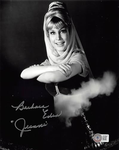 Barbara Eden I Dream of Jeannie "Jeannie" Signed 8x10 Vertical Photo BAS 1