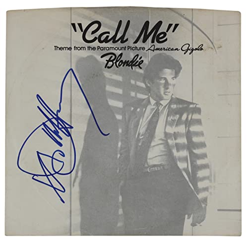 Debbie Harry Blondie Authentic Signed Call Me 45 RPM Album Cover BAS #BG82340