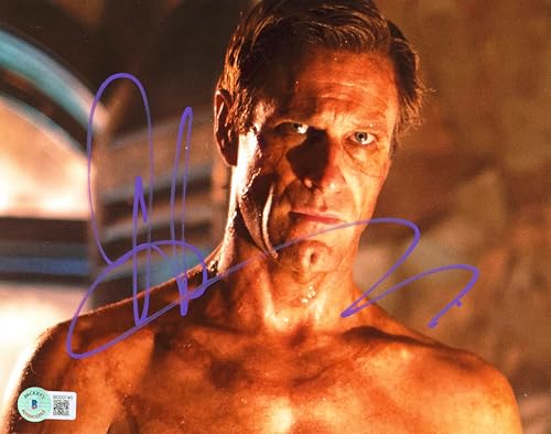 Aaron Eckhart Batman The Dark Knight Authentic Signed 8x10 Photo BAS #BD20740