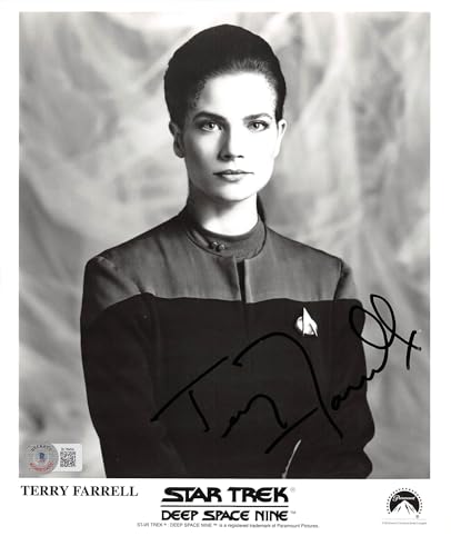 Terry Farrell Star Trek: Deep Space Authentic Signed 8x10 Photo BAS #BL76454