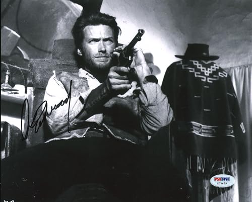Clint Eastwood The Good, the Bad and the Ugly Signed 8x10 Photo PSA/DNA #X03429