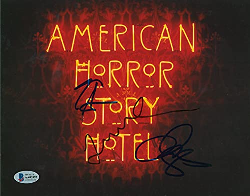 AHS Hotel (3) Peters, Wittrock & Jackson Signed 8x10 Photo BAS #AA03993
