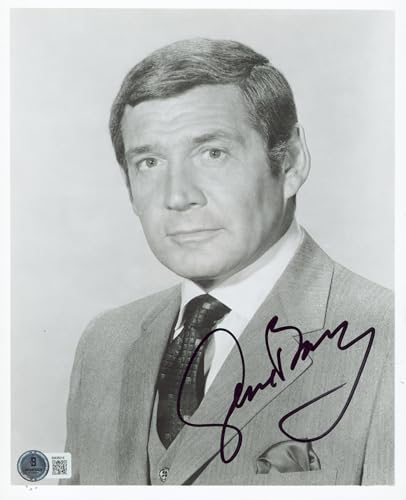Gene Barry  The War of The Worlds Authentic Signed 8x10 Photo BAS #BM38016