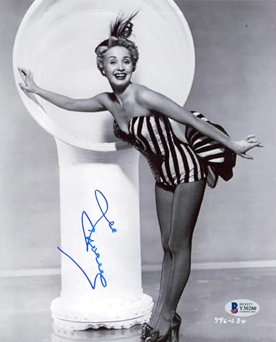 Jane Powell A Date with Judy Authentic Signed 8x10 Photo Autographed BAS #Y30280