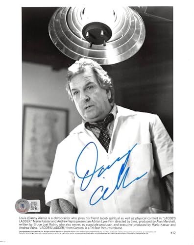 Danny Aiello Jacob's Ladder Authentic Signed 8x10 Photo Autographed BAS #BK03859