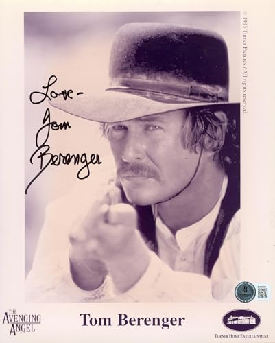Tom Berenger The Avenging Angel Love Authentic Signed 8x10 Photo BAS #BM33996