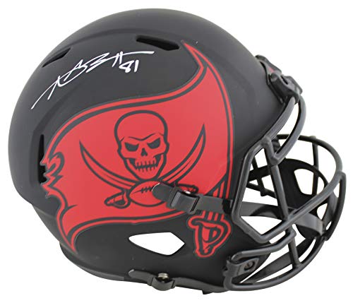 Buccaneers Antonio Brown Signed Eclipse Full Size Speed Rep Helmet JSA Witness