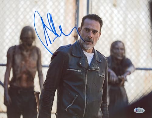 Jeffrey Dean Morgan The Walking Dead Authentic Signed 11x14 Photo BAS #E76890