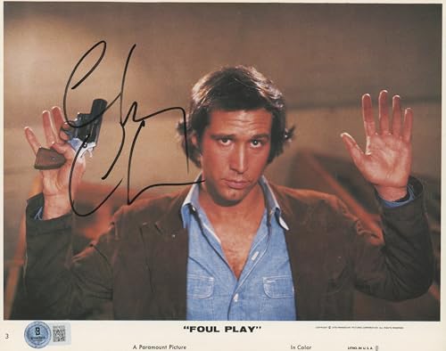 Chevy Chase Foul Play Authentic Signed 8x10 Lobby Card Photo BAS #BN74333