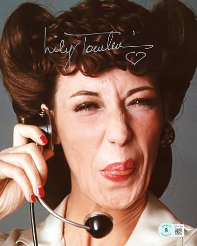 Lily Tomlin Rowan & Martin's Laugh-In Authentic Signed 8x10 Photo BAS #BF06263