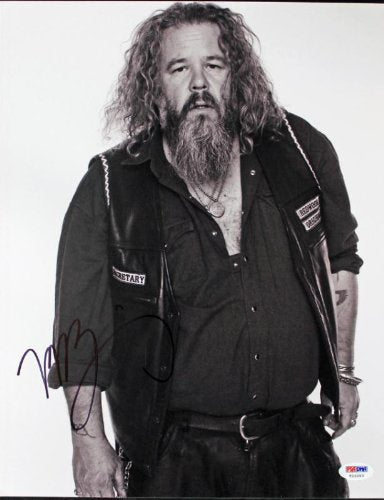 Mark Boone Junior Sons Of Anarchy Signed Authentic 11X14 Photo PSA/DNA #T22293