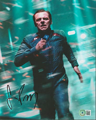 Simon Pegg Star Trek Into Darkness Authentic Signed 8x10 Photo BAS #BB83137