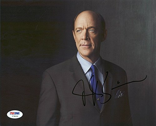 JK Simmons Growing Up Fisher Signed Authentic 8X10 Photo PSA/DNA #Y78032