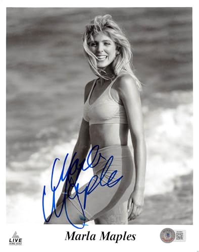 Marla Maples Executive Decision Authentic Signed 8x10 Photo BAS #BK03945