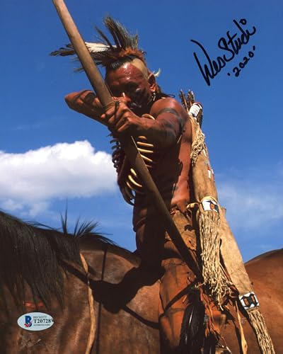 Wes Studi Dances with Wolves "2020" Authentic Signed 8x10 Photo BAS #T20728