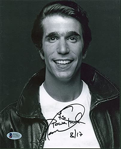 Henry Winkler Happy Days Authentic Signed 8x10 Photo Autographed BAS #C57027