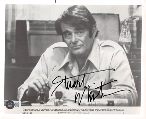 Stuart Whitman Night of the Lepus Authentic Signed 8x10 Photo BAS #BL44705