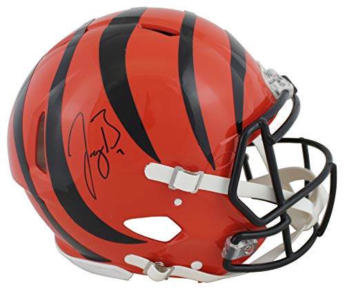 Bengals Joe Burrow Authentic Signed Full Size Speed Proline Helmet Fanatics COA
