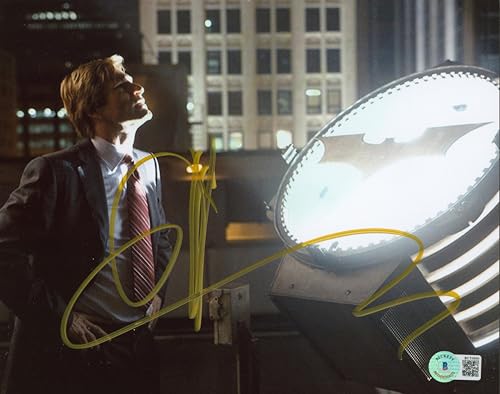 Aaron Eckhart Batman The Dark Knight Authentic Signed 8x10 Photo BAS #BC13686