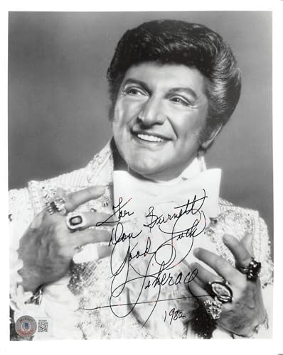 Liberace Pianist "For Don Burnett Good Luck"  Signed 8x10 Photo BAS #BK03991