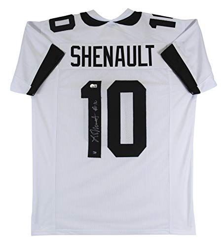 Laviska Shenault Jr. Authentic Signed White Pro Style Jersey BAS Witnessed