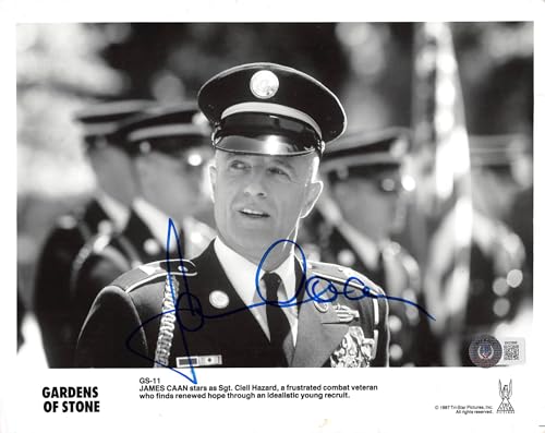 James Caan Gardens of Stone Authentic Signed 8x10 Photo Autographed BAS #BK03896
