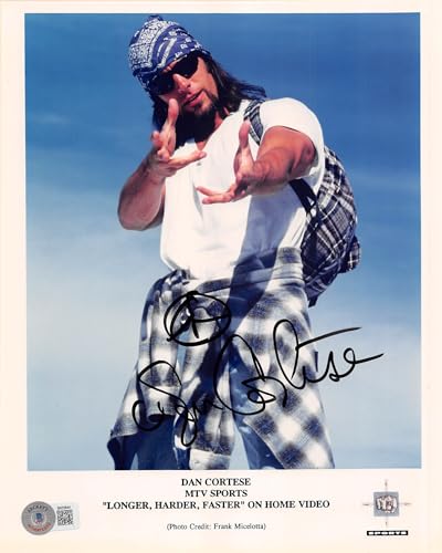 Dan Cortese MTV Sports Authentic Signed 8x10 Photo Autographed BAS #BK03844
