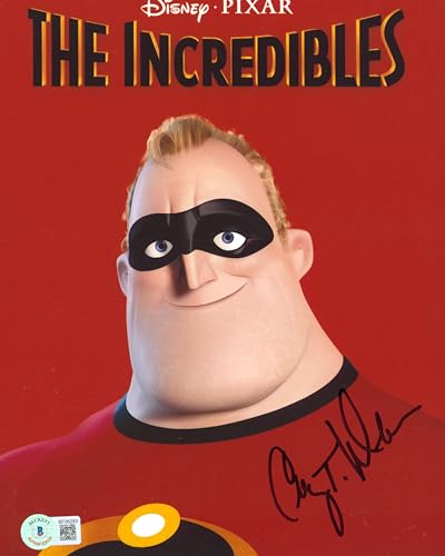 Craig T. Nelson The Incredibles Authentic Signed 8x10 Photo BAS #BF06283
