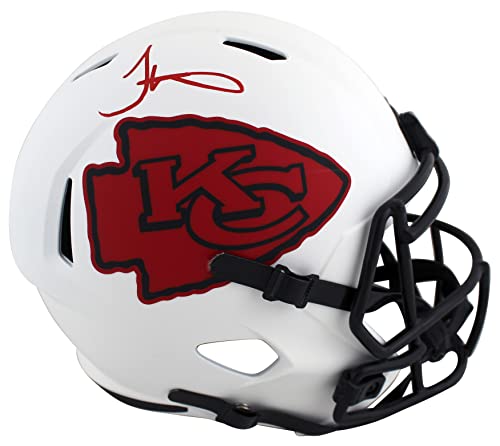 Chiefs Tyreek Hill Authentic Signed Lunar Full Size Speed Rep Helmet BAS Witness