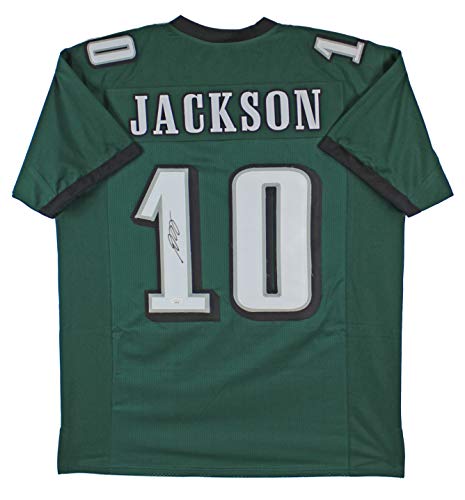 Desean Jackson Authentic Signed Green Pro Style Jersey Autographed JSA