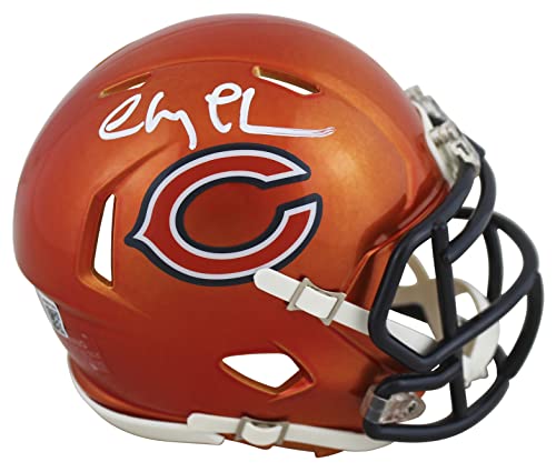 Chevy Chase Christmas Vacation Authentic Signed Flash Speed Mini Helmet BAS Wit