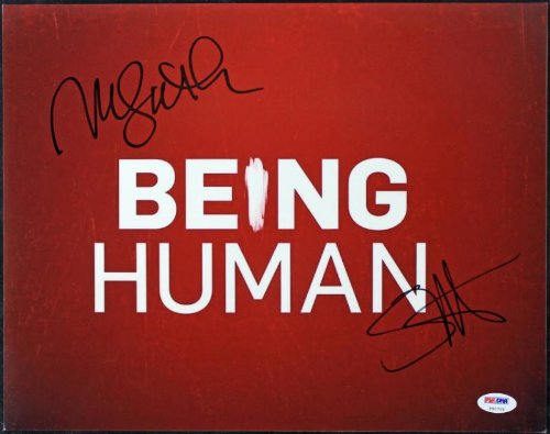 Sam Huntington & Meaghan Rath Being Human Signed 11X14 Photo PSA/DNA #T50719